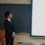 B4森田君の学士論文発表